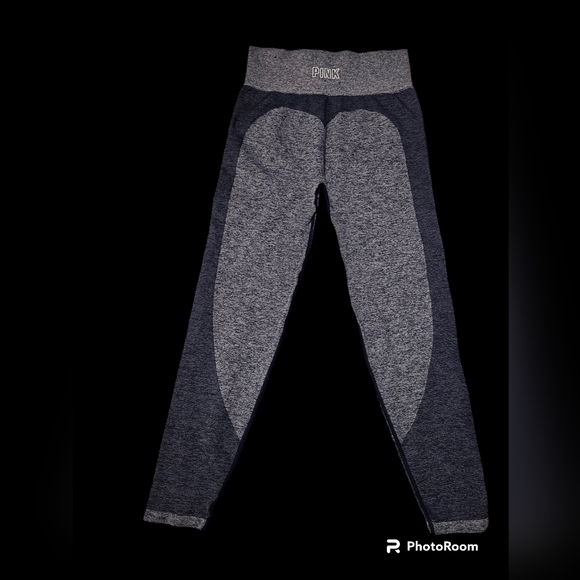 PINK                      SEAMLESS HIGH WAIST WORKOUT TIGHT - Picture 1 of 2